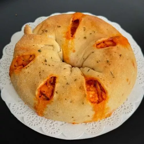 Buffalo Chicken Stuffed Bread 370